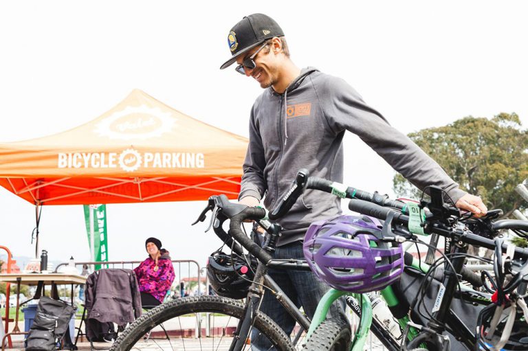 Free Valet Bicycle Parking at Presidio Picnic San Francisco Bicycle