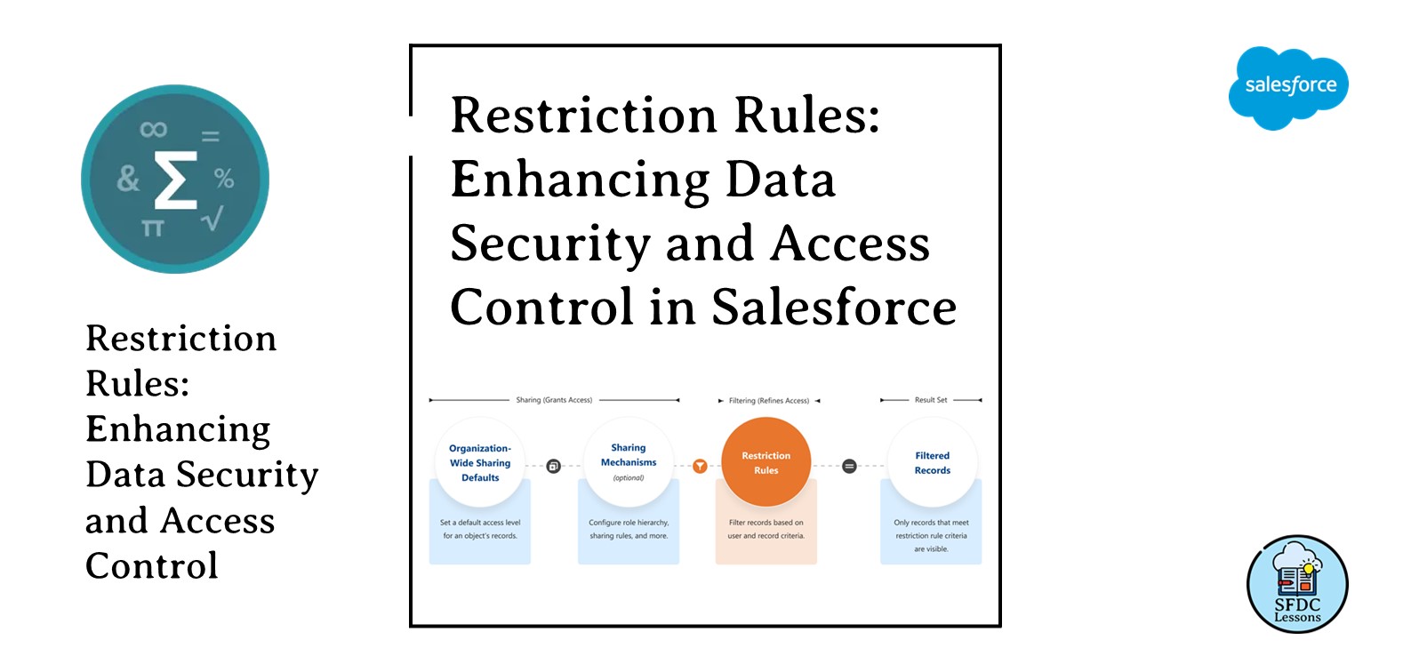 Restriction Rules Enhancing Data Security and Access Control in Salesforce SFDC Lessons