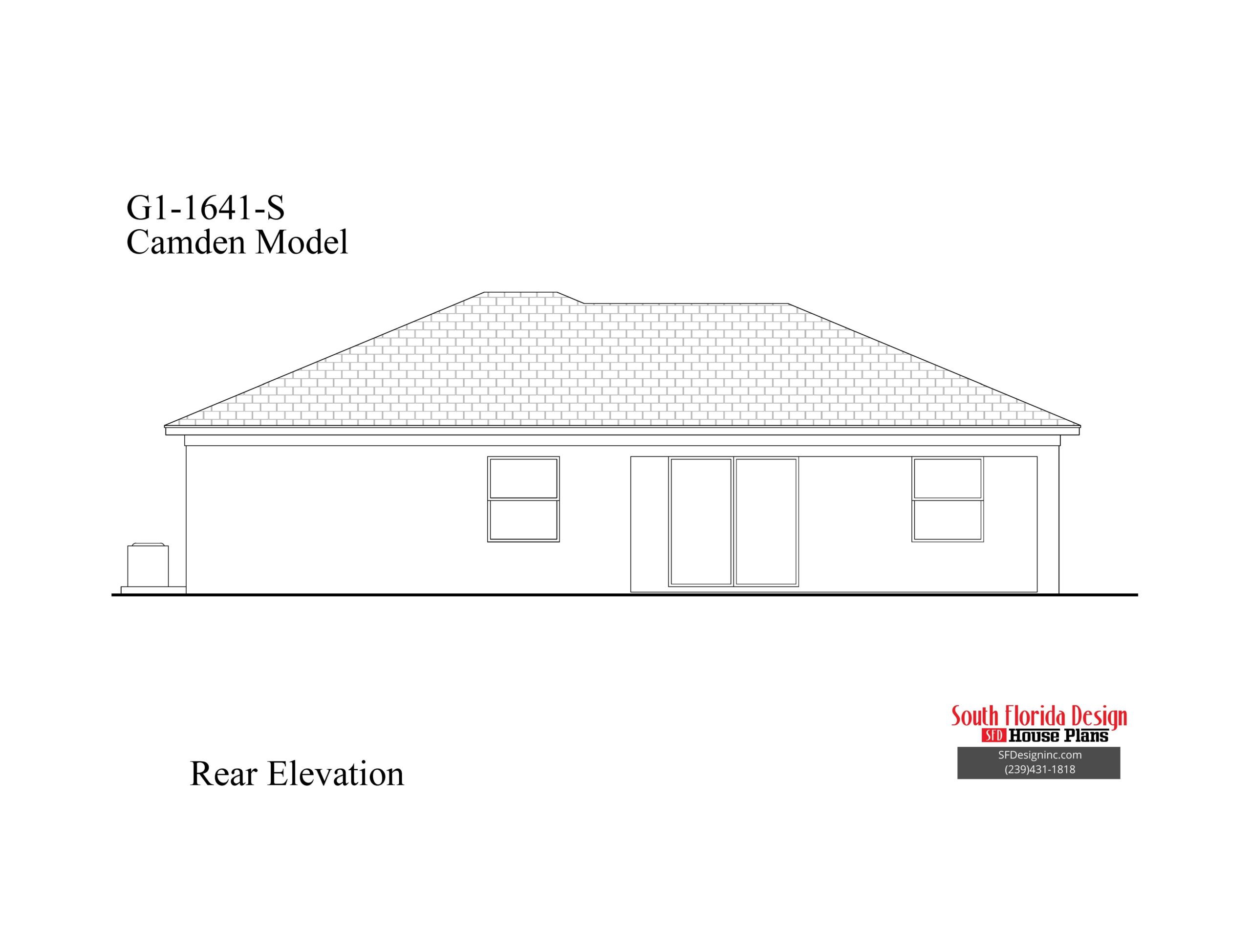 South Florida Design Camden House Plan (G11641S)