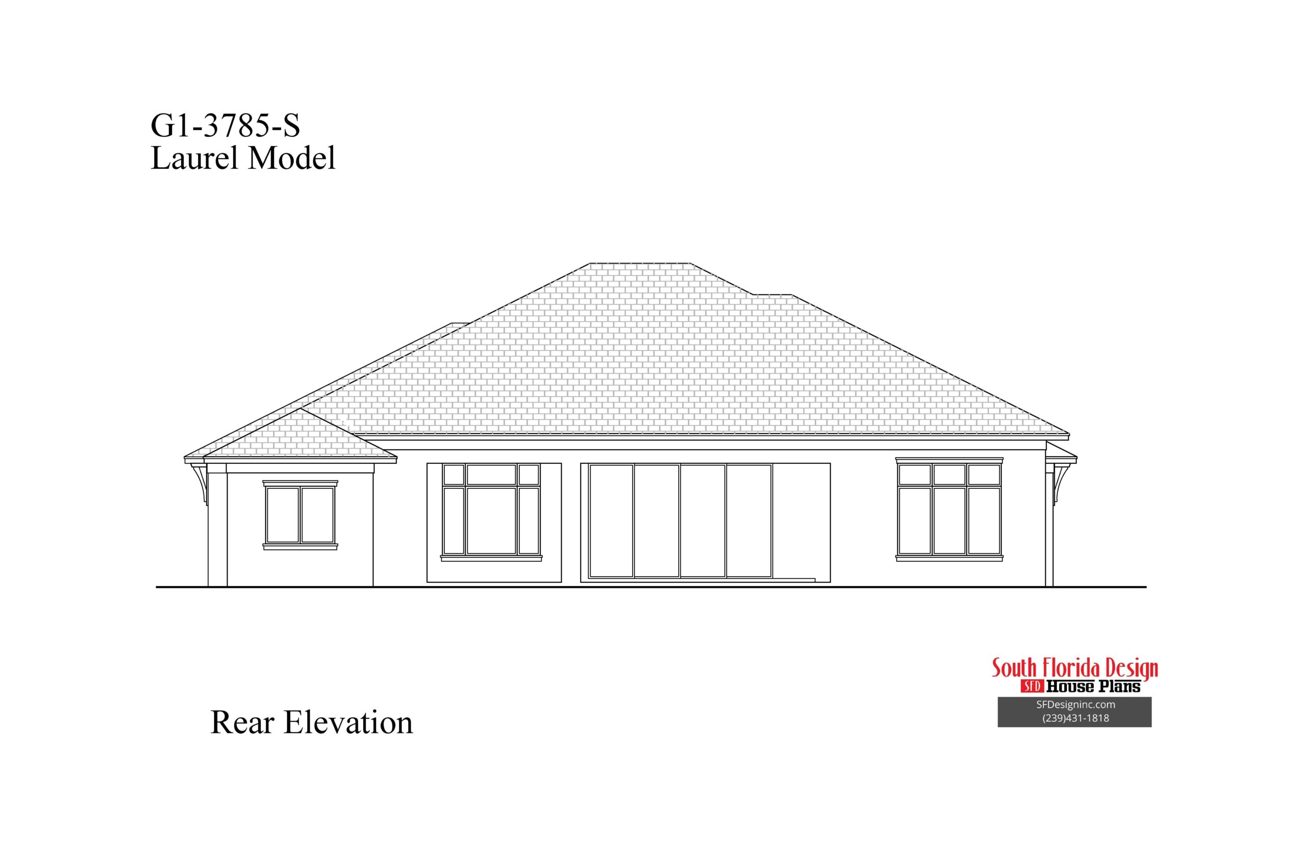 South Florida Design Laurel House Plan (G13785S)