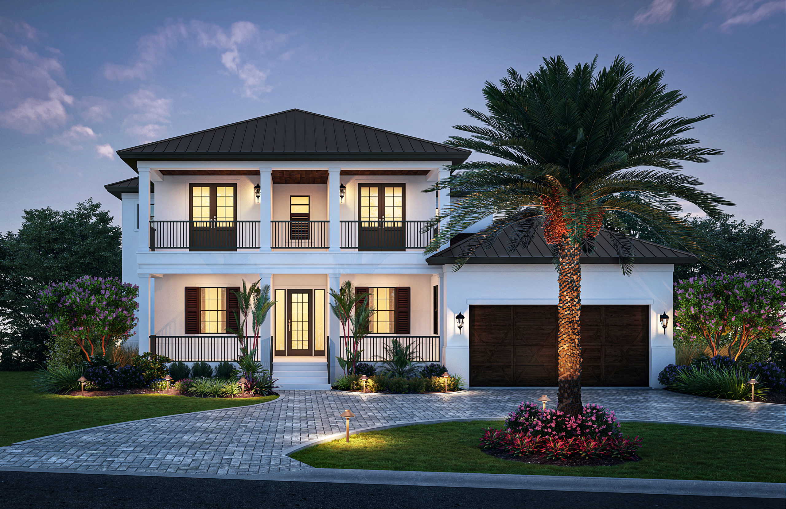 South Florida Design Port Salerno House Plan (G23773G)