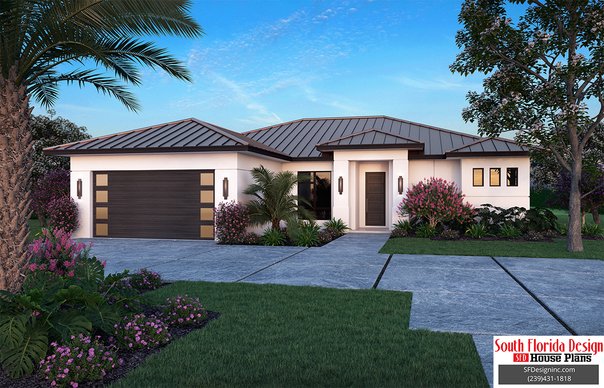 South Florida Design Foley House Plan (G11549S)