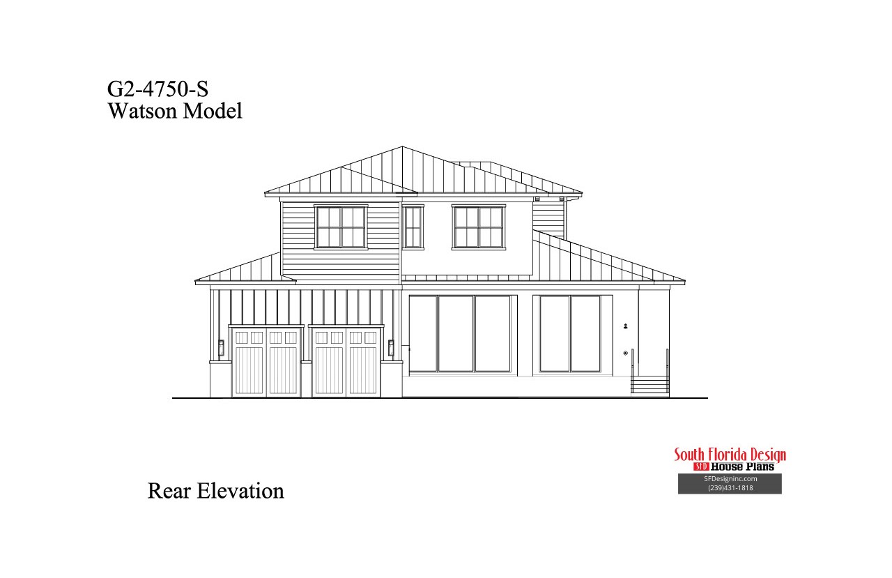 South Florida Design Watson House Plan (G24750S)