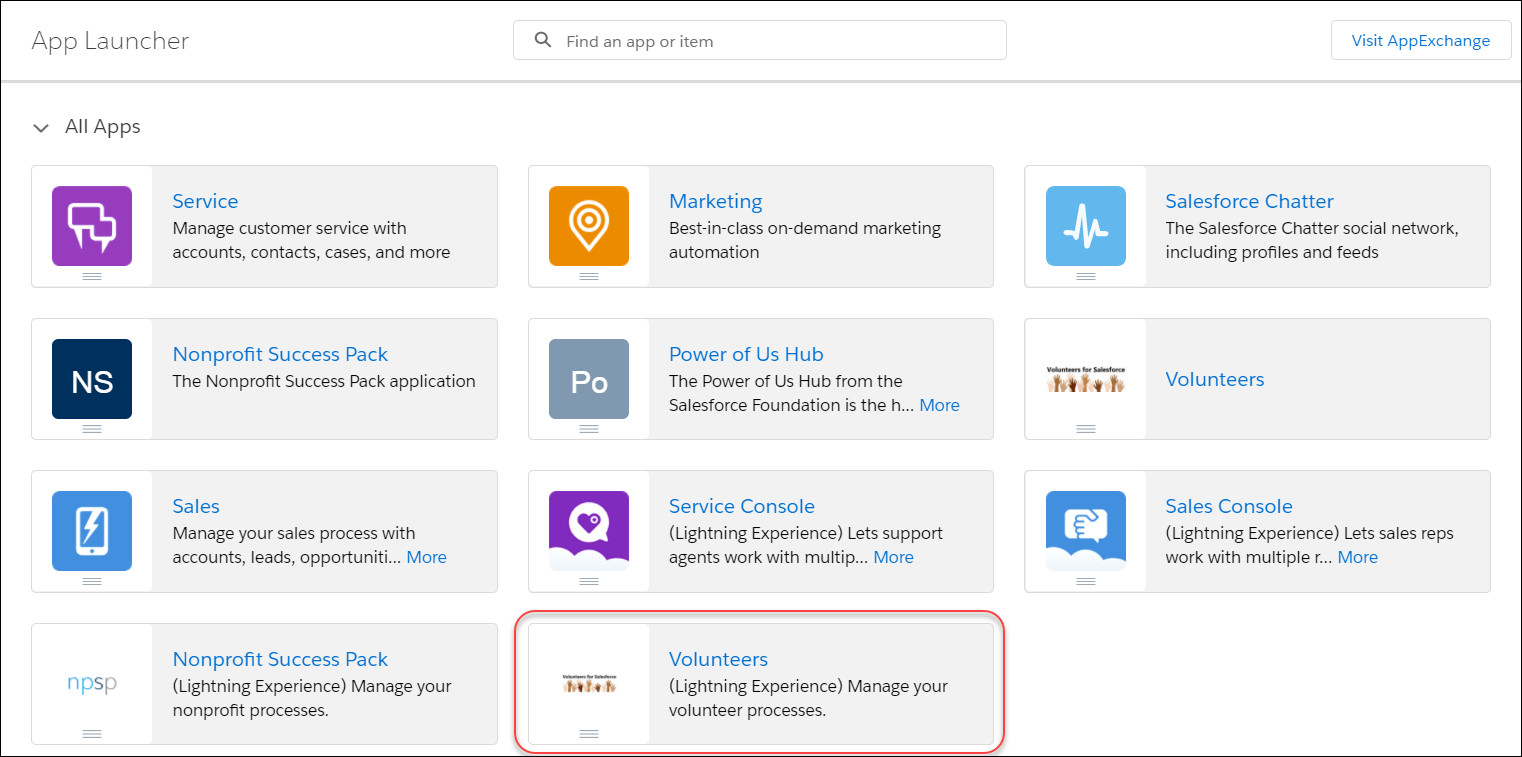 Get the NPSP Trial Experience with Lightning Apps Power of Us Hub