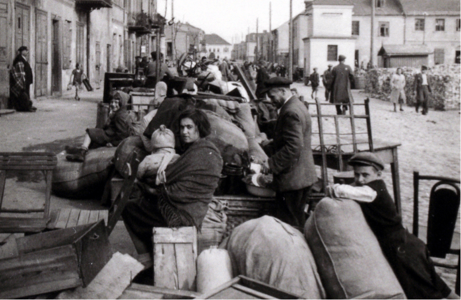 Historic Photos of a LittleKnown Outdoor Jewish Ghetto USC Shoah