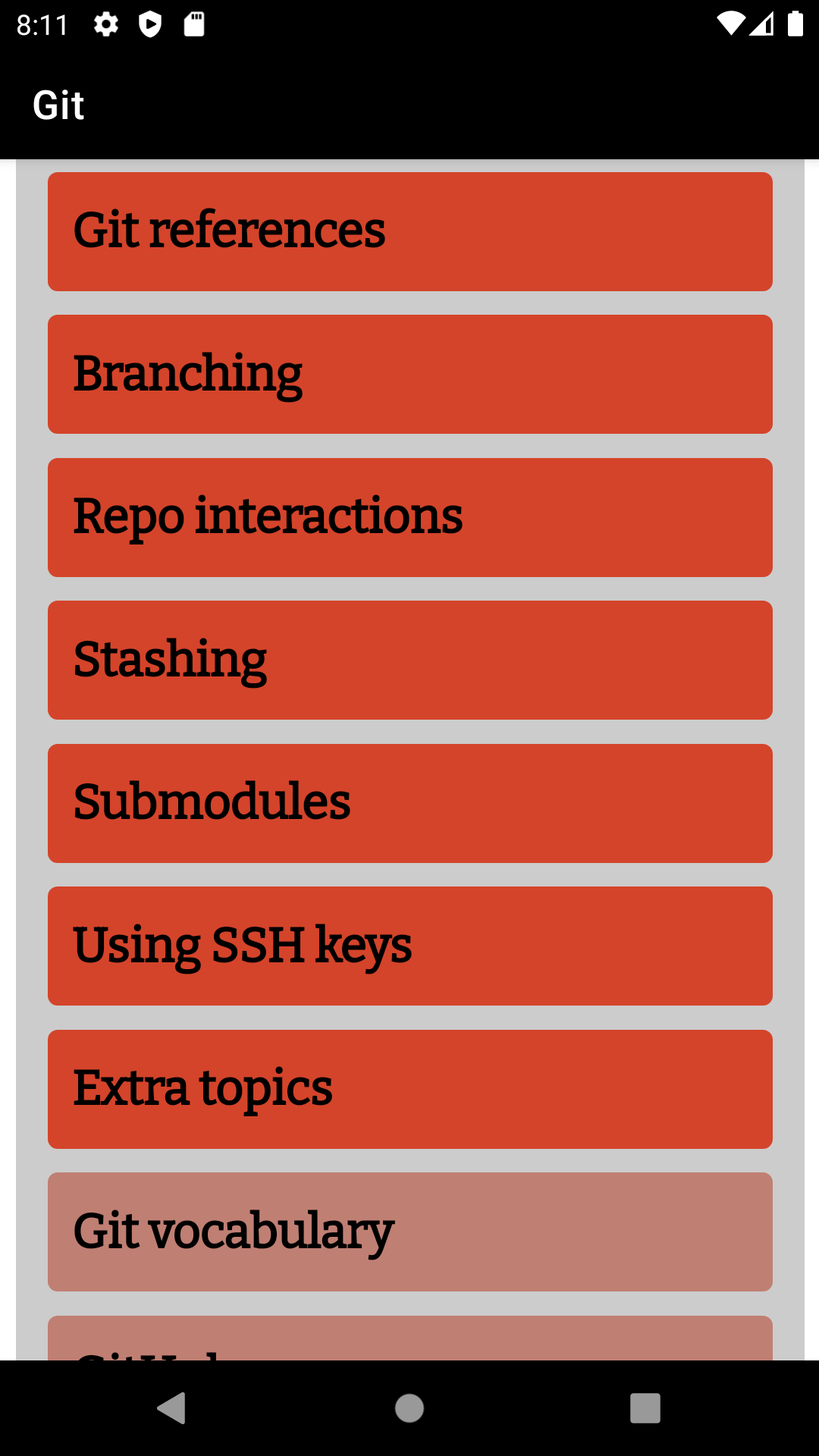 Git Pocket Guide Git and GitHub Learning App
