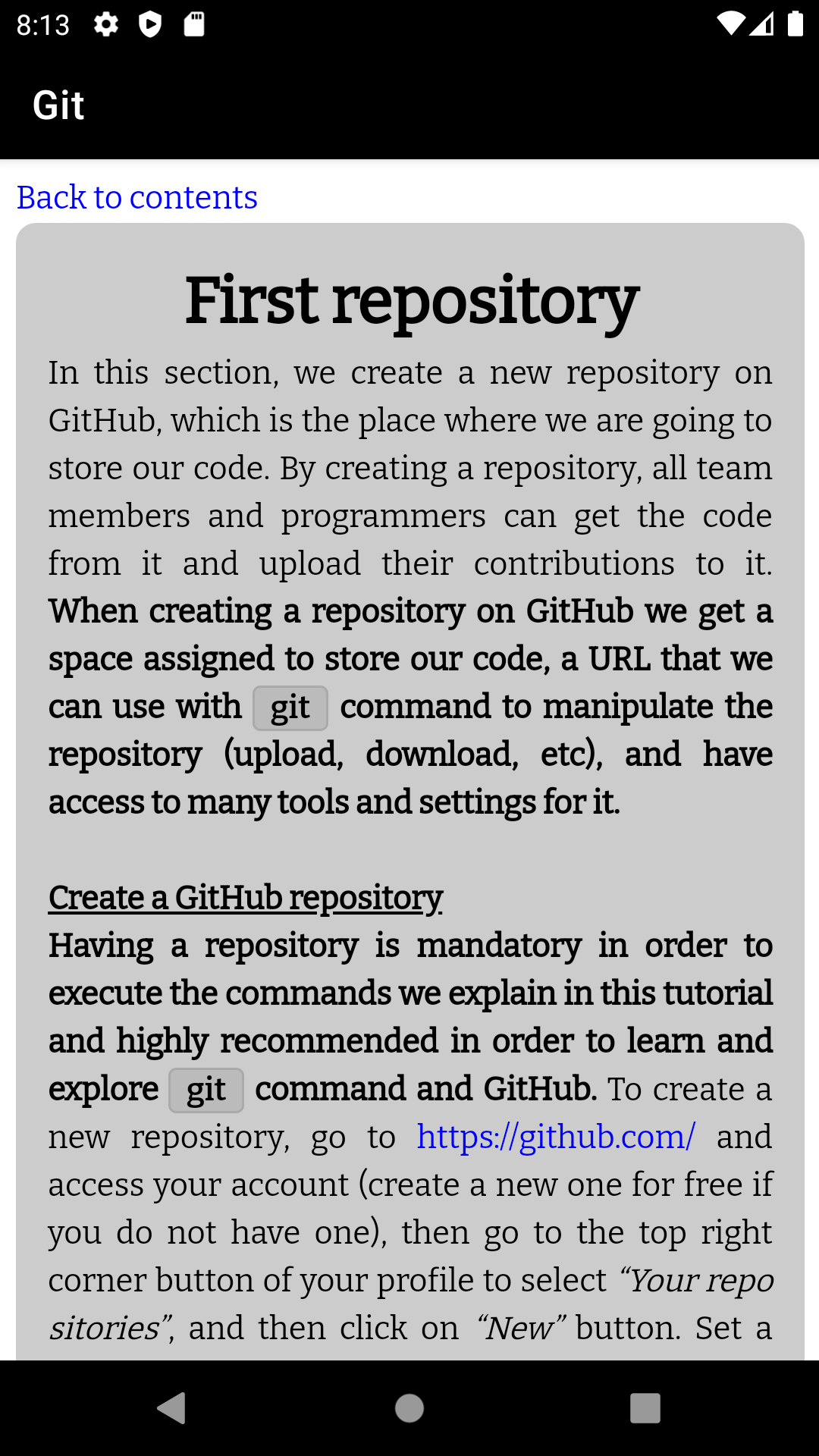 Git Pocket Guide Git and GitHub Learning App