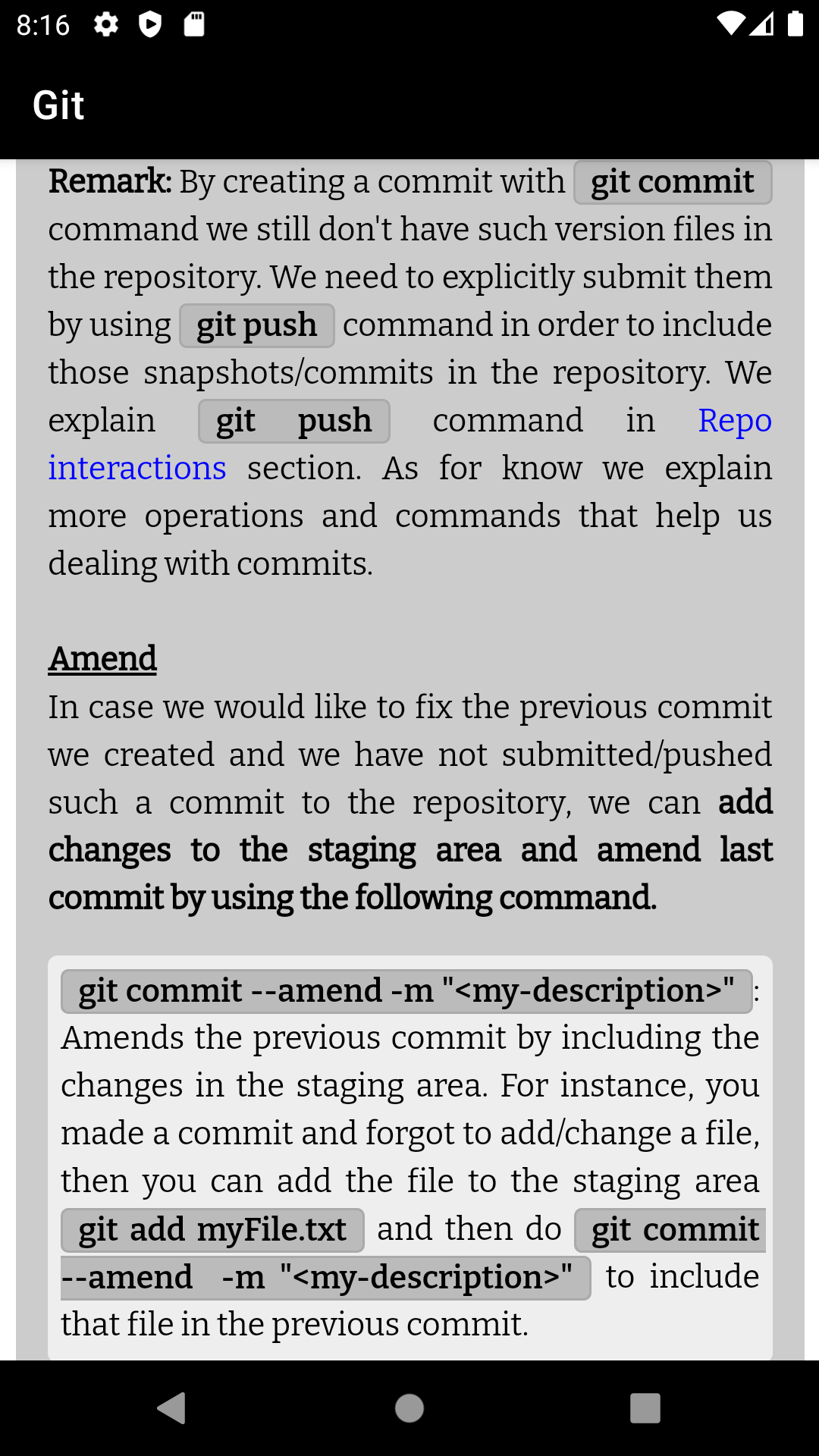 Git Pocket Guide Git and GitHub Learning App