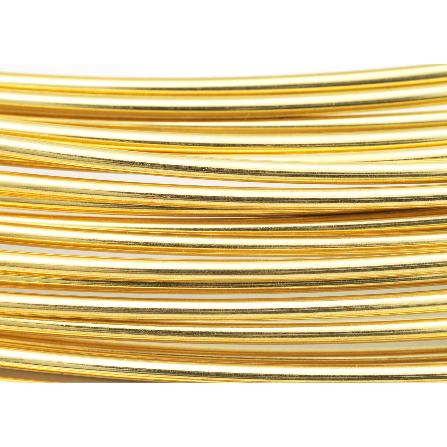 22ga Dead Soft 12k GoldFill Round Wire Santa Fe Jewelers Supply