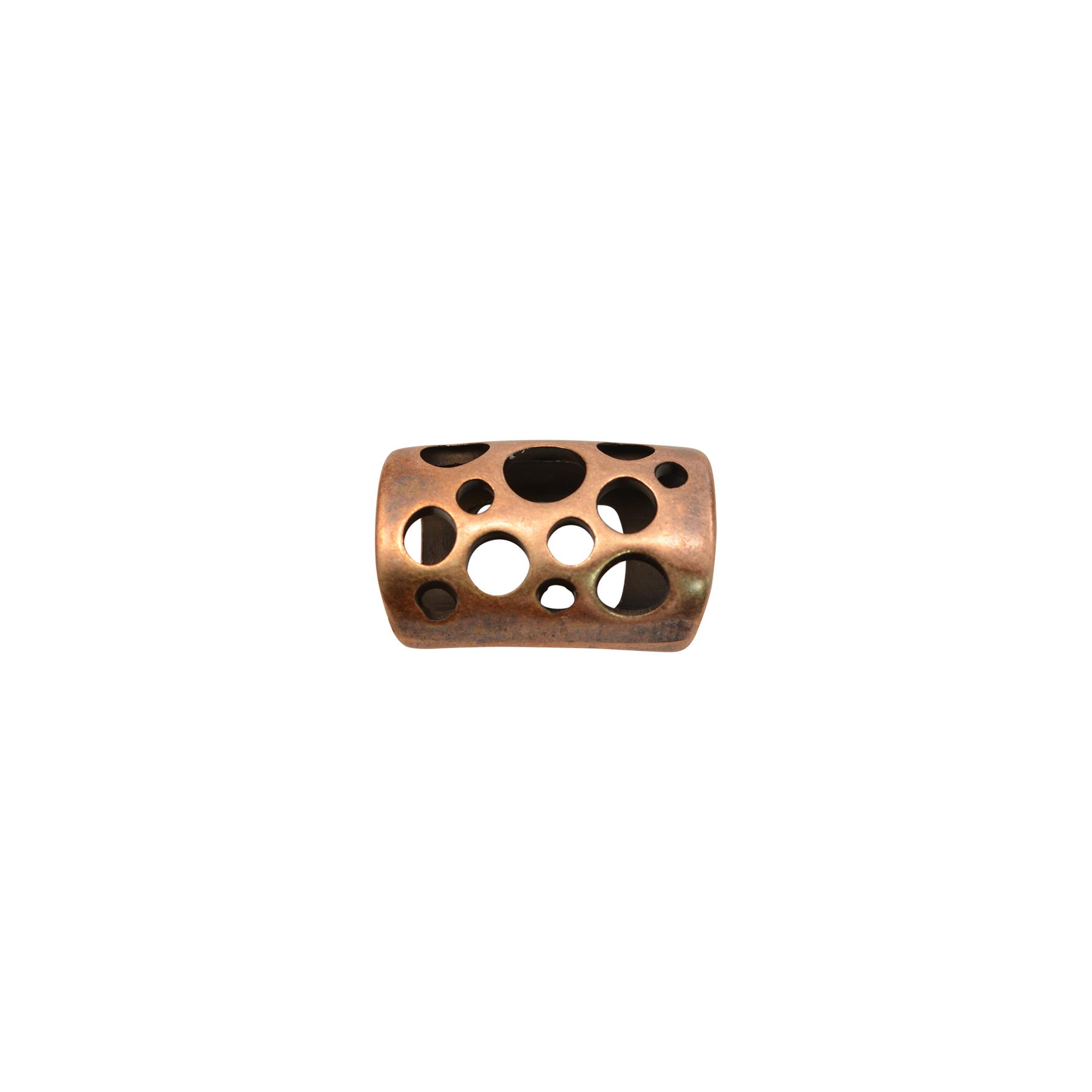 Cutout Tube Copper Spacer Beads Santa Fe Jewelers Supply Santa Fe Jewelers Supply
