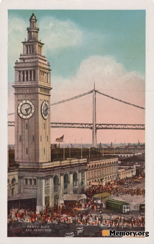 Ferry Building Aerial SF Memory