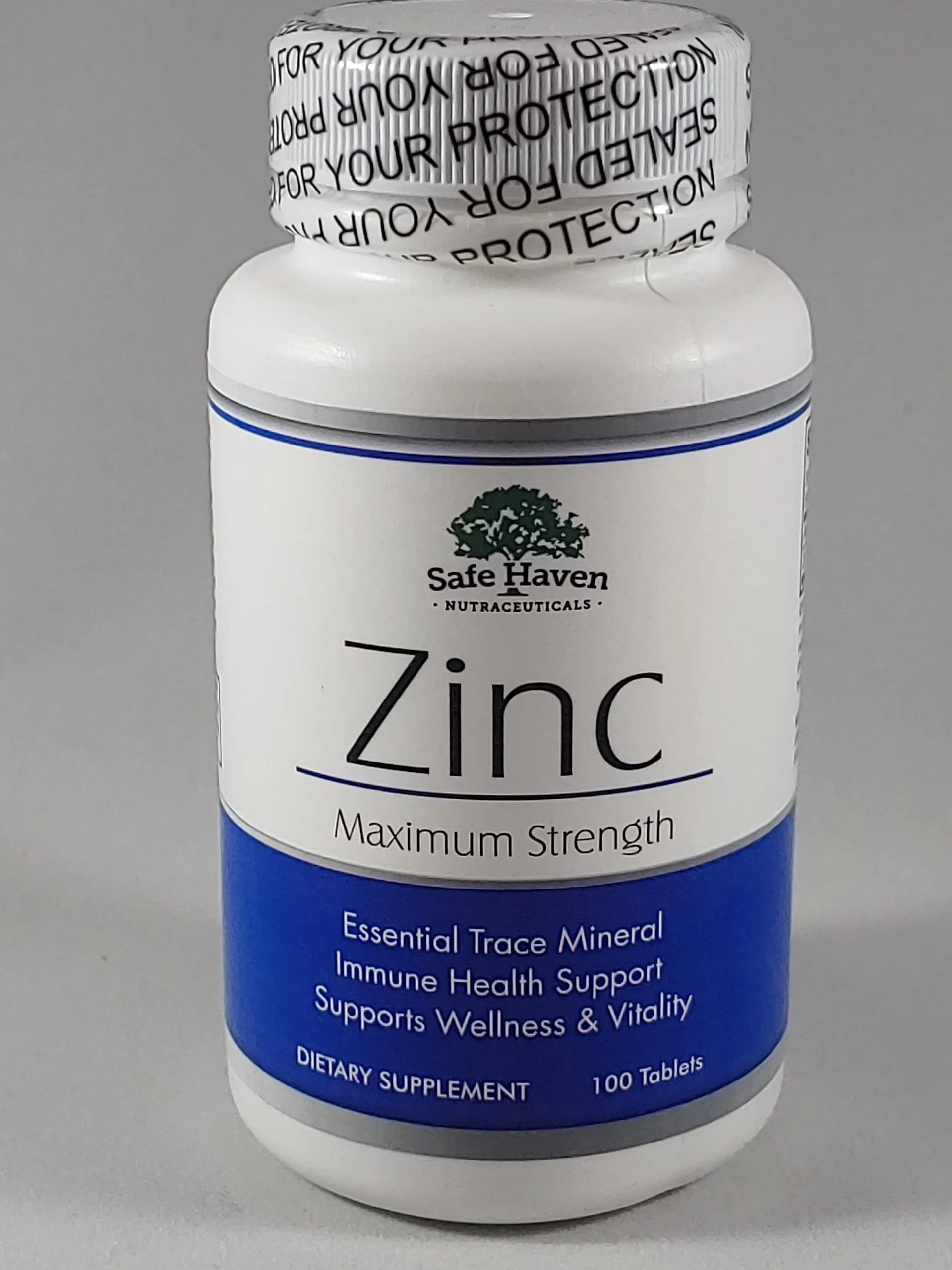 Zinc Safe Haven Nutraceuticals