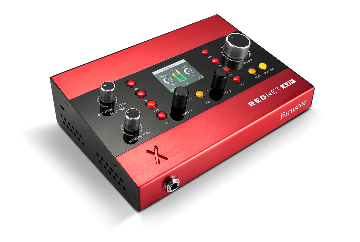 Focusrite X2P , with Dante AV Networking by Audinate