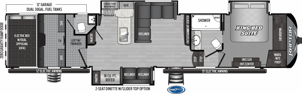 Jayco Fifth Wheel Toy Hauler Floor Plans Wow Blog