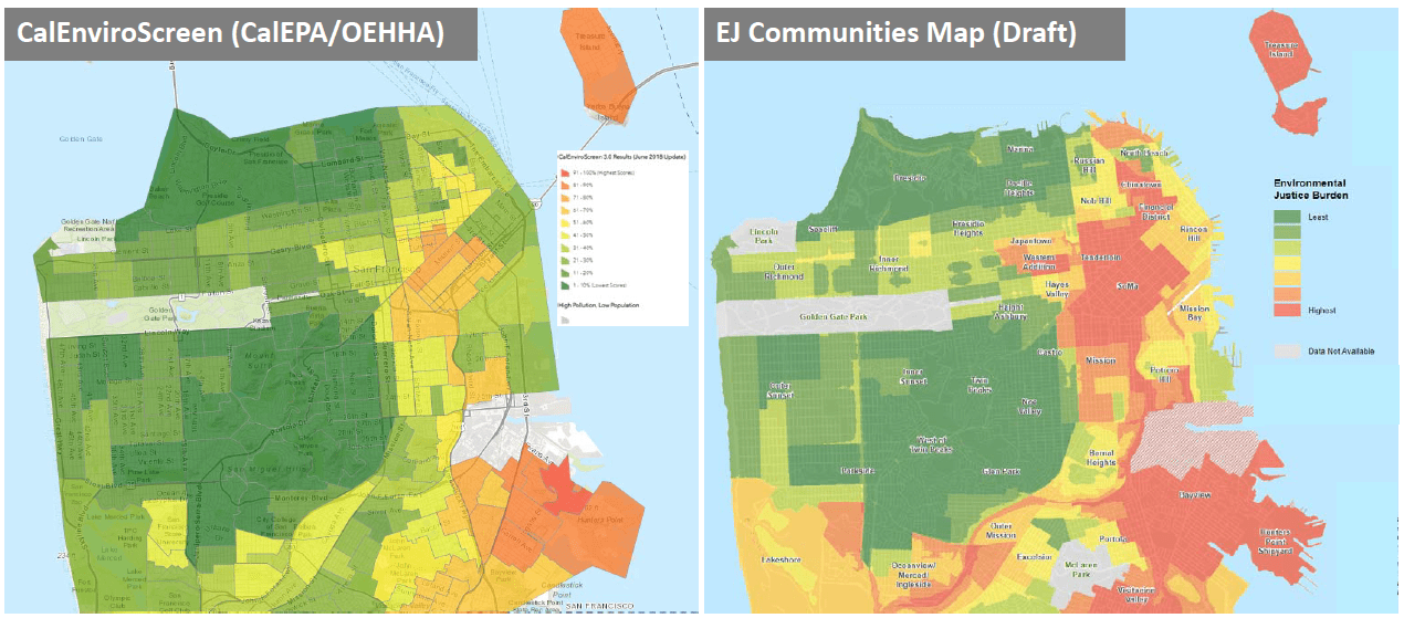Environmental Justice Framework and General Plan Policies SF Planning