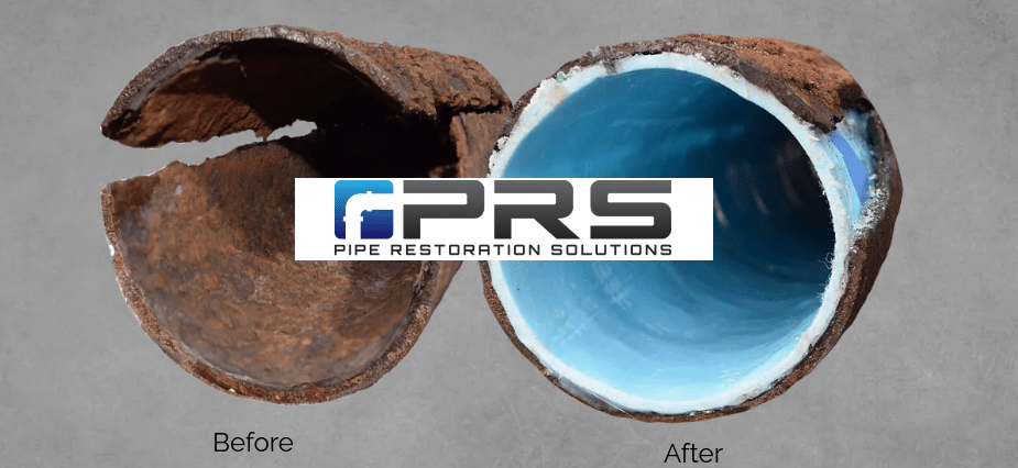 CIPP lining is an alternative solution that installs a new pipe into