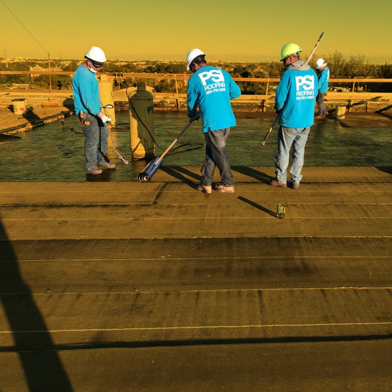 Commercial Roof Maintenance in South Florida by PSI Roofing