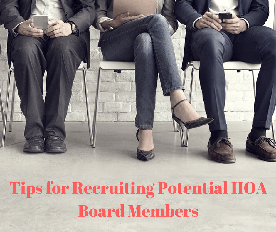 Recruiting Potential HOA Board Members SFPMA