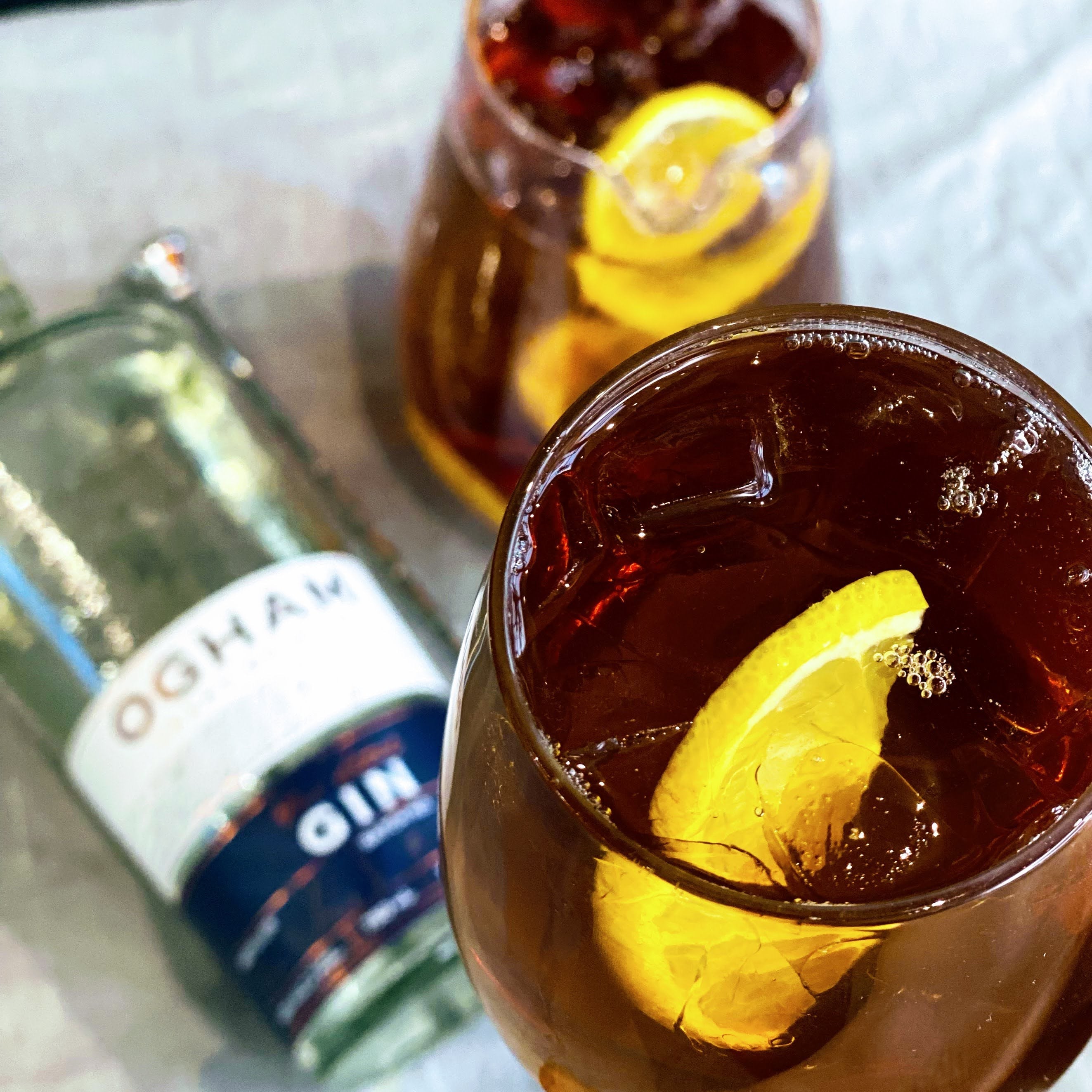 Gin and Maple Earl Grey Iced Tea Cocktail Recipes SFR Distillery