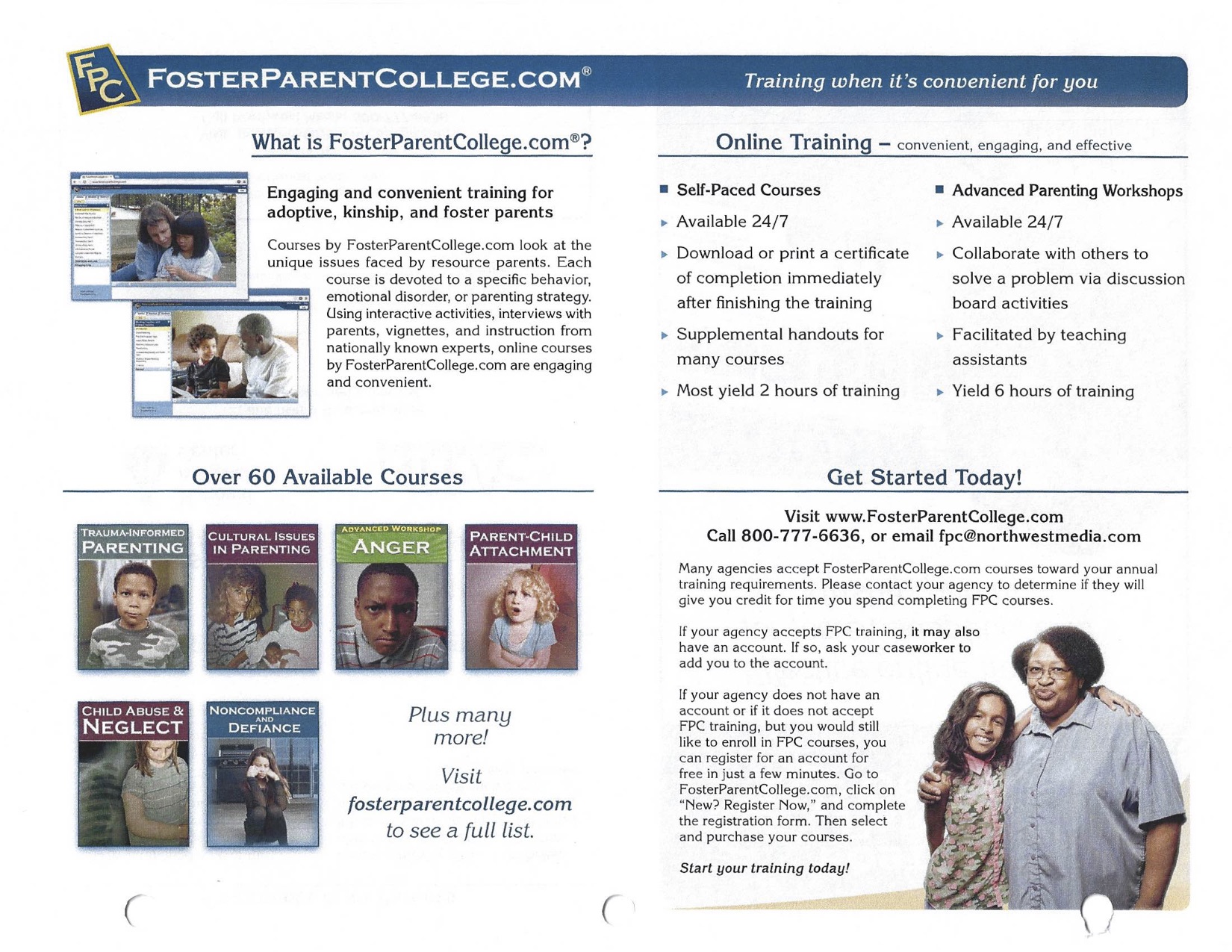 Trainings SF Resource Parent