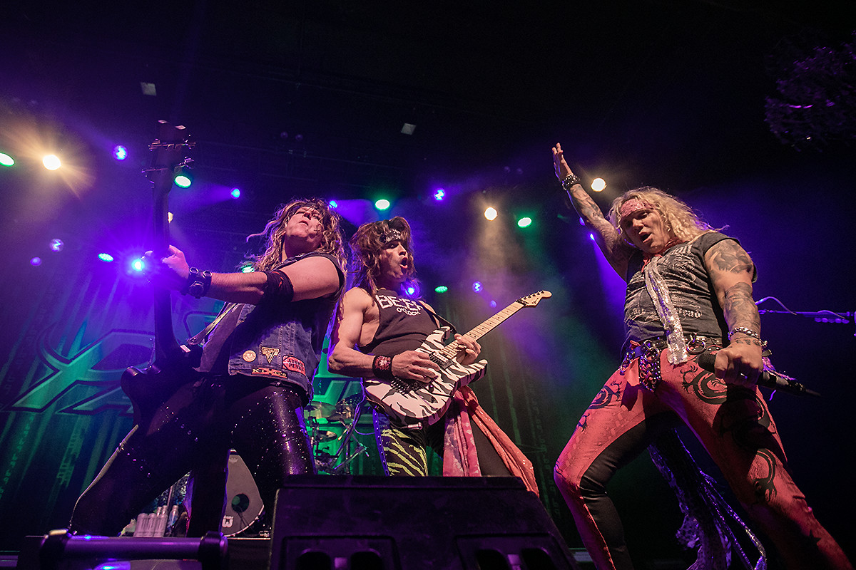 Steel Panther Plays to the Fans at The Fillmore