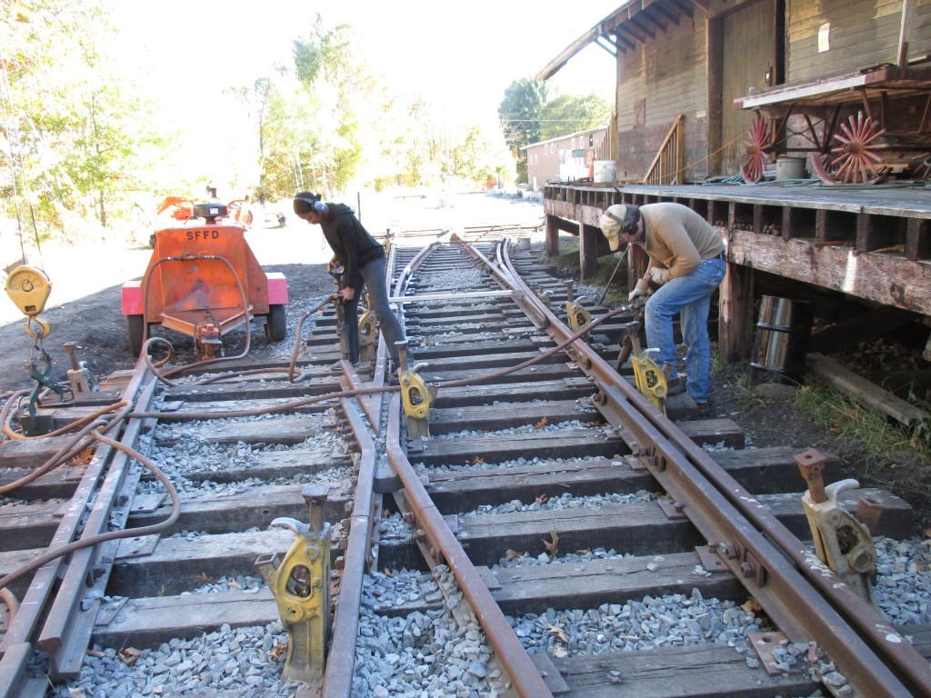 House Track Extension Shelburne Falls Trolley Museum