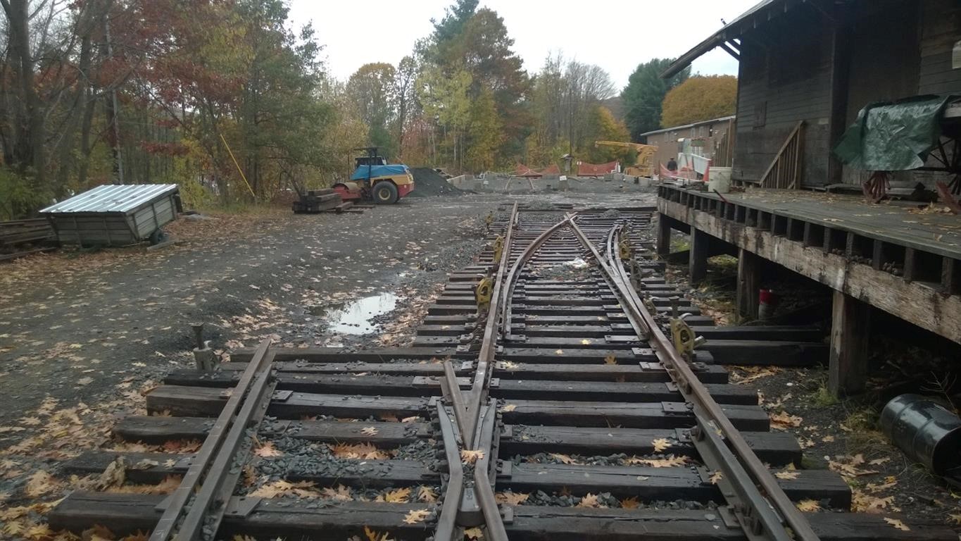 House Track Extension Shelburne Falls Trolley Museum