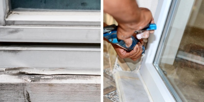 Failed Caulking Leads To Window Leaks | We Fix Leaking Windows