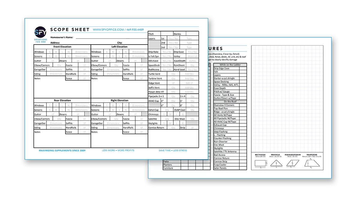 Services SFY Solutions For You Xactimate Experts