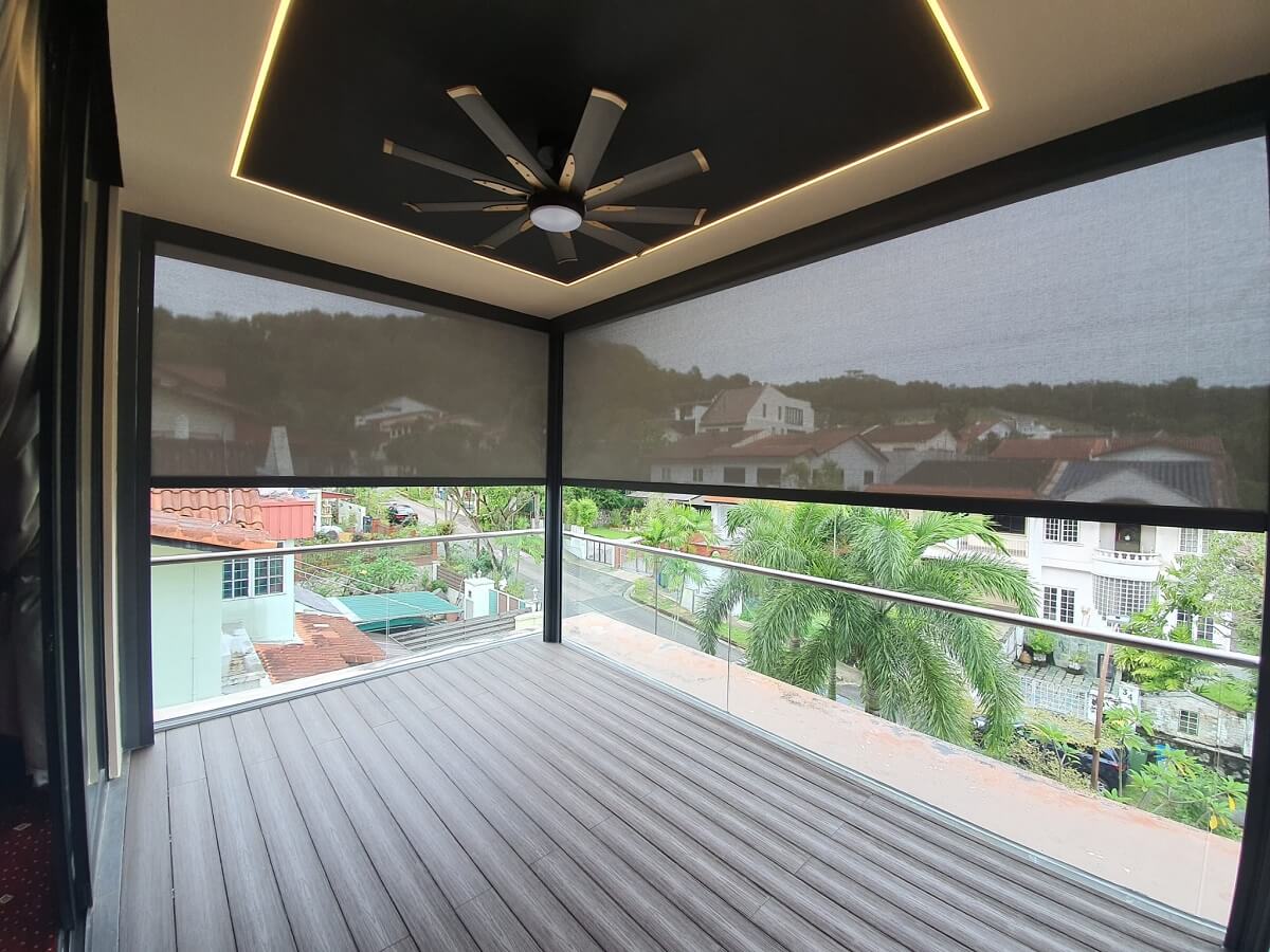 Balcony Blinds Singapore, Best Outdoor Blinds in Singapore
