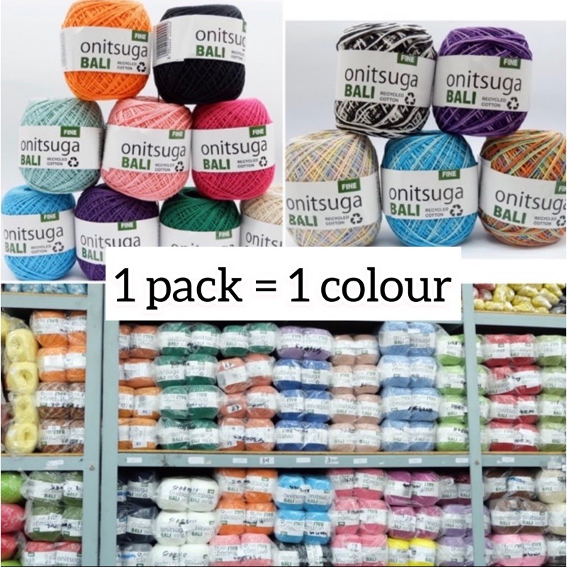Jual benang rajut katun bali besar Terbaru | Lazada.co.id