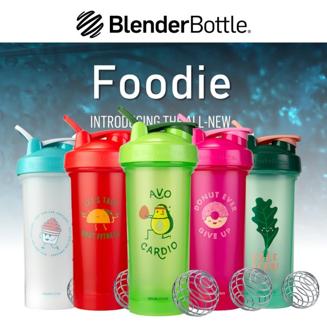Blender Bottle Foodie Limited Edition V2, Protein Shaker