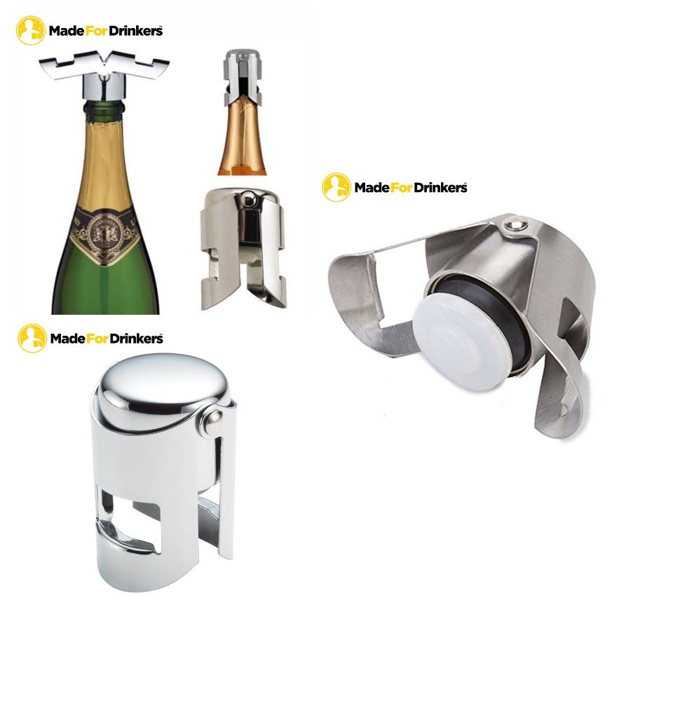 [TWIN PACK] Champagne Bottle Stopper / 2 Champagne Stoppers in each