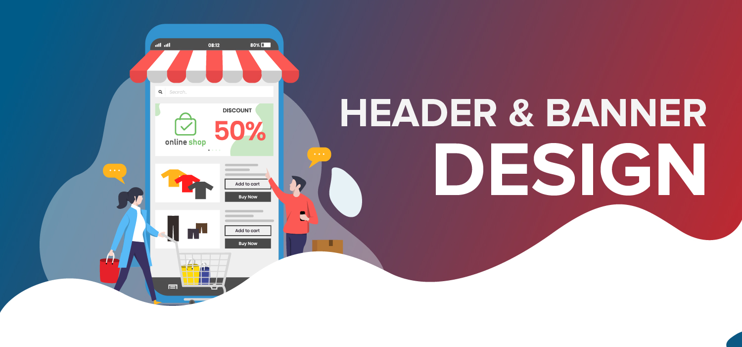 Design Banner Online Shop contoh desain spanduk