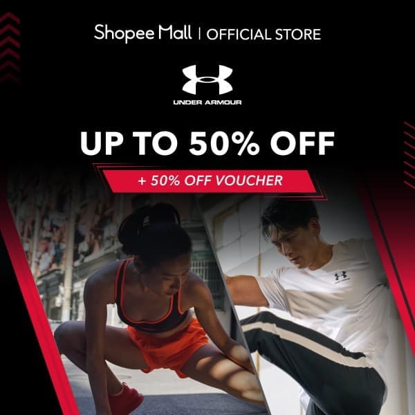 2931 Jul 2020 Under Armour 50 Off Voucher Promotion on Shopee SG