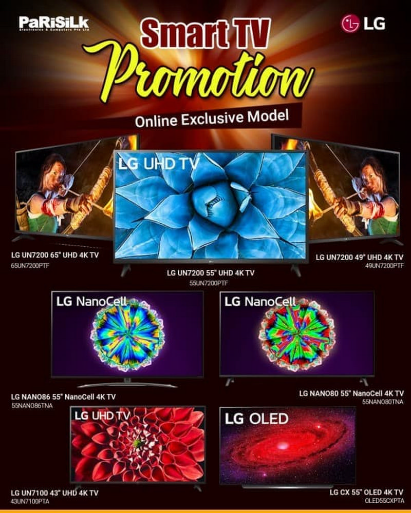 18 Aug 2020 Onward Parisilk Smart TV Promotion