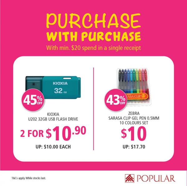 1221 March 2021 POPULAR Bras Basah Complex 1For1 Sale SG