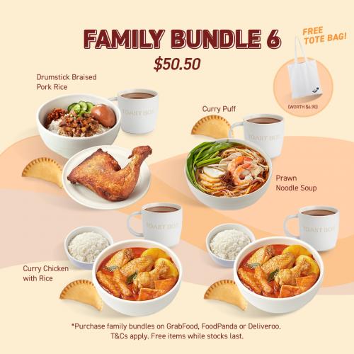 25 Mar 2021 Onward Toast Box Family Bundle Promotion SG