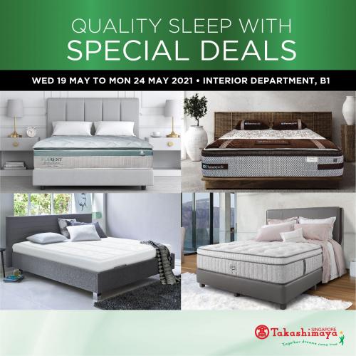 1924 May 2021 Takashimaya Mattress Promotion