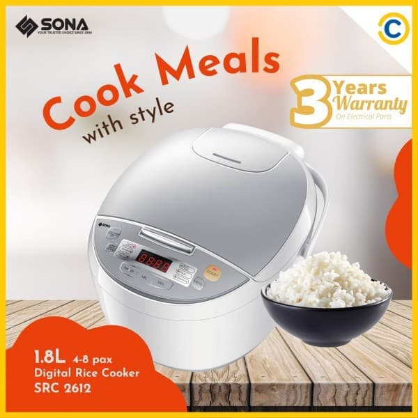 14 Jun 2021 Onward Sona Multifunction Cooker Promotion at COURTS SG