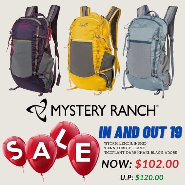 18 Jun 2021 Onward Outdoor Life Mystery Ranch Sale SG