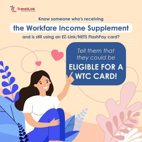 18 Jun 2021 Onward TransitLink Workfare Supplement Promotion