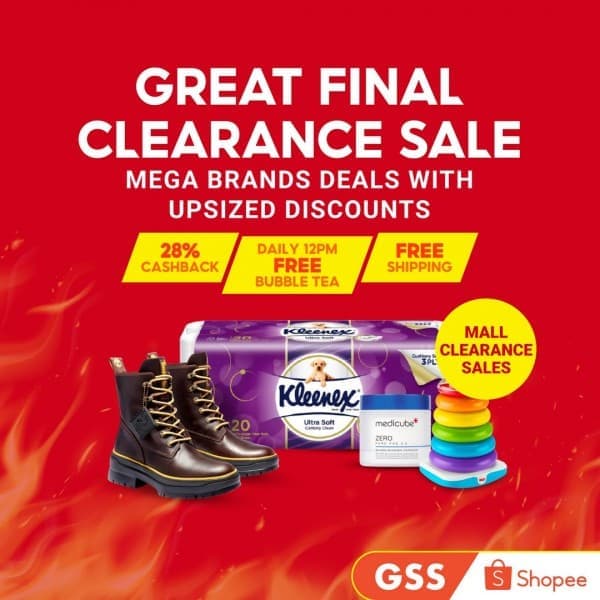 8 Jul 2021 Onward Shopee Great Final Clearance Sale SG