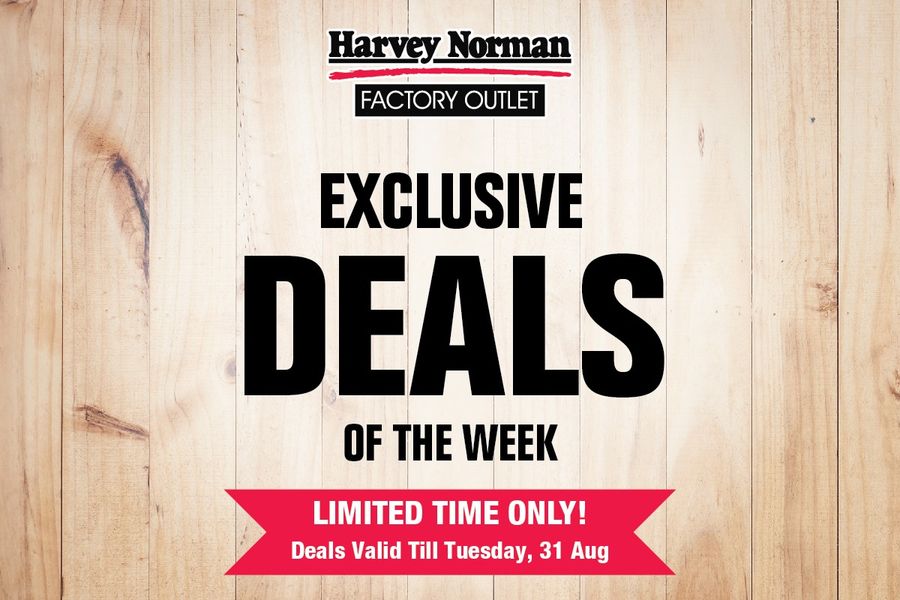 3031 Aug 2021 Harvey Norman Exclusive Deals at ESR BizPark SG