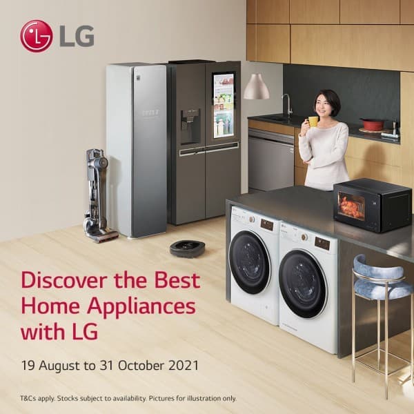 19 Aug31 Oct 2021 Parisilk LG Home Appliances Promotion SG