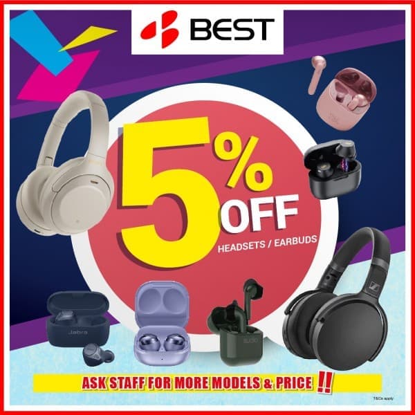 1820 Sep 2021 BEST Denki Headset Promotion
