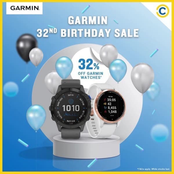 13 Sep12 Oct 2021 COURTS Garmin Birthday Sale