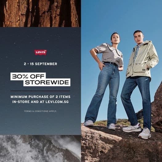 215 Sep 2021 Levi's Storewide Promotion