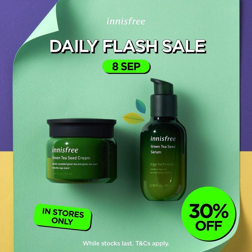 812 Sep 2021 Innisfree Member Storewide Sale