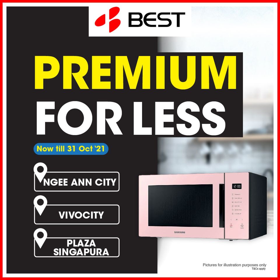 13 Oct 2021 Onward BEST Denki Microwave Promotion
